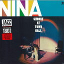 【新品】欧LP Nina Simone Nina Simone At Town Hall 771696 WaxTime /00260