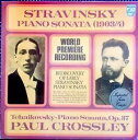 【中古】蘭LP Igor Stravinsky & Pyotr Ilyich Piano Sonata (1903/4) 6500884 Philips /00260