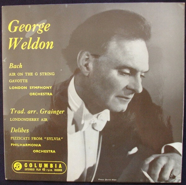 【中古】7” George Weldon , Johann Sebasti George Weldon SED5547 Columbia /00080