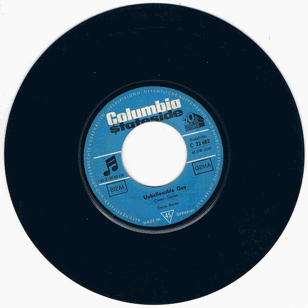 7” Diane Renay Navy Blue C22682 Columbia Stateside /00080