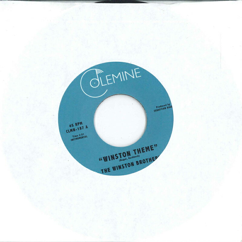 【新品】米7” Winston Brothers Winston Theme CLMN187 Colemine Records /00080