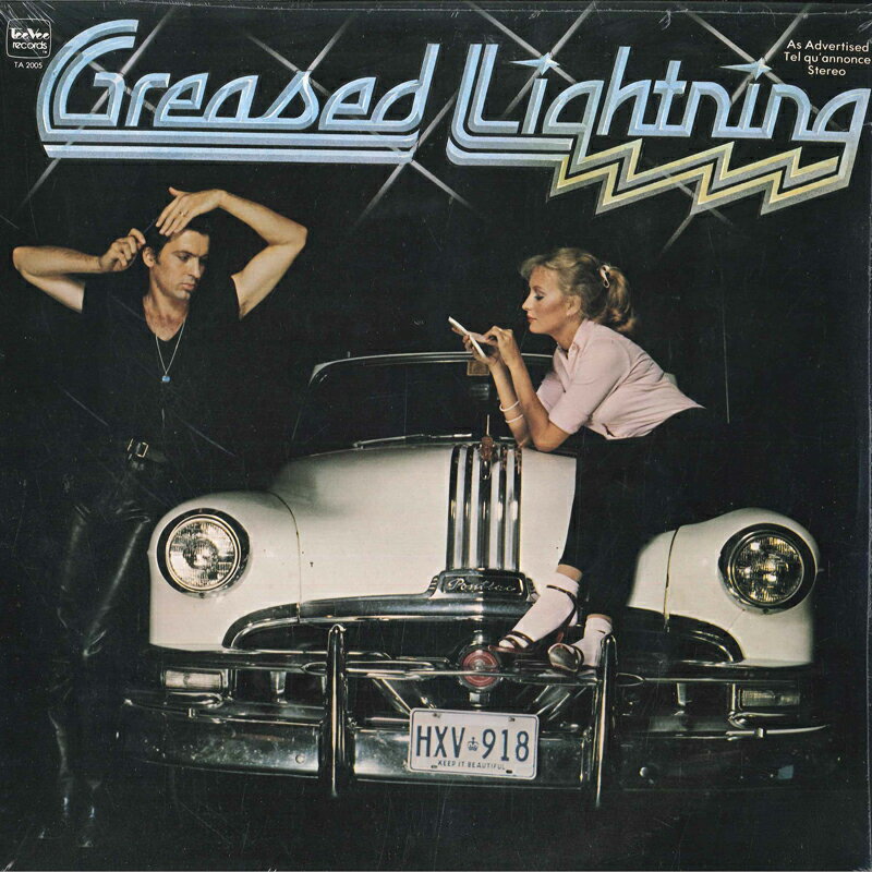 【新品】加LP Various Greased Lightning TA2005 Tee Vee Records /00260