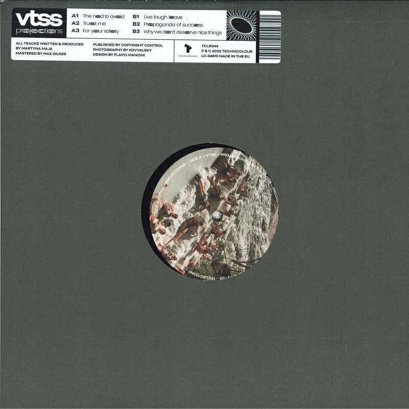 【新品】欧12” VTSS Projections TCLR044 Technicolour /00250