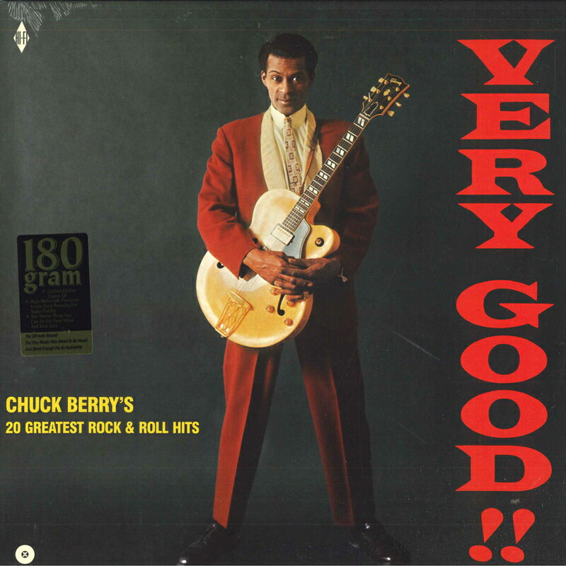 【新品】西LP Chuck Berry Very Good!! 20 Greatest Rock & Roll Hits 772269 WaxTime /00260