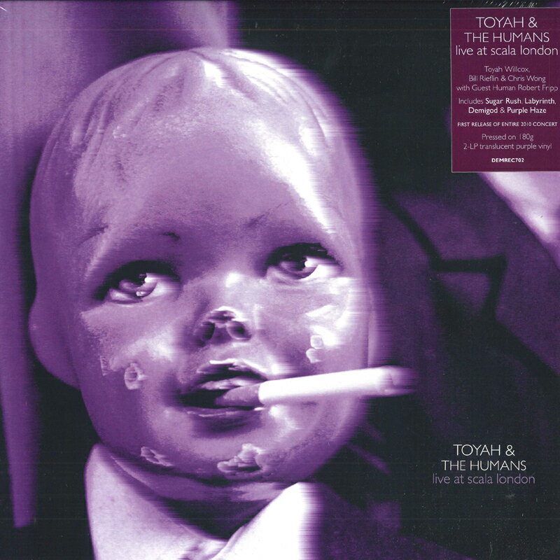 【新品】英2LP Toyah &amp; The Humans Live At Scala London DEMREC702 Demon Records /00520