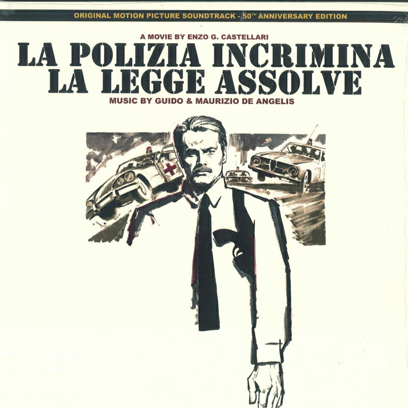 【新品】伊LP Guido & Maurizio De Angelis La Polizia Incrimina La Legge Assolve (Original Mot LPF095 Beat Records Company /00260
