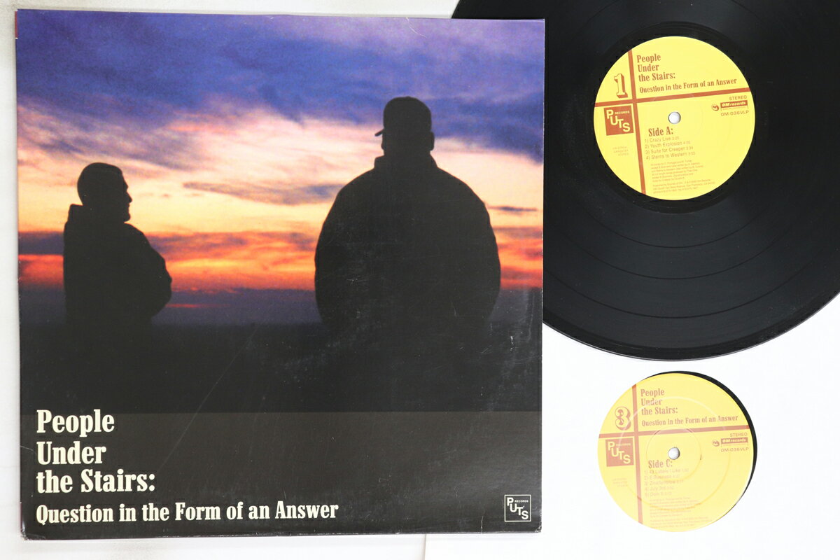 ����š�2LP People Under The Stairs Question In The Form Of An OM036VLP OM US Vinyl ...