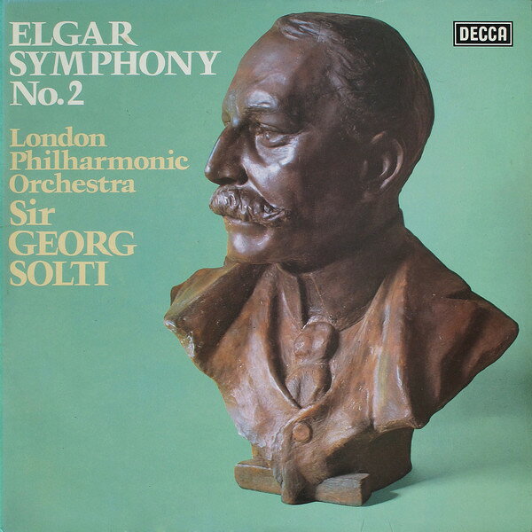 英LP Sir Edward Elgar, London Philh Symphony No.2 SXL6723 Decca /00260