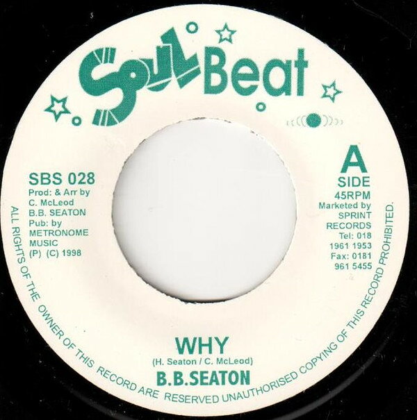 Other - 【新品】英7” BB Seaton Why / Streets Of London SBS028 Soul Beat UK /00050