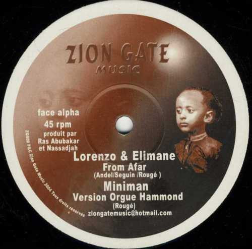 【新品】英12” Lorenzo, Elimane; Miniman / If From Afar; Version Orgue Hammond / Mother Of The Ea ZG009 Zion Gate /00210 【新品】英12” Lorenzo, Elimane; Miniman / If From Afar; Version Orgue Hammond / Mother Of The Ea ZG009 Zion Gate /00210