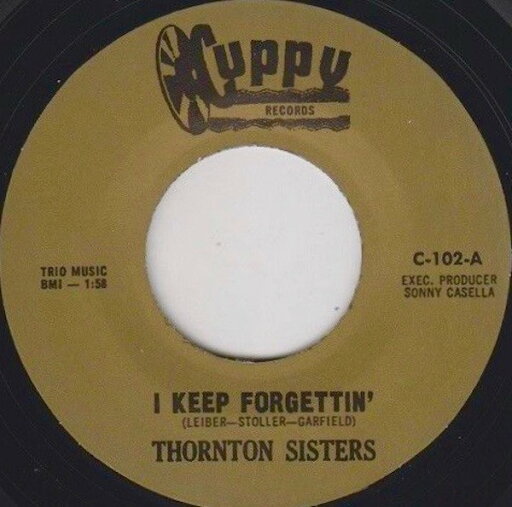 【新品】英7” Thornton Sisters I Keep Forgfettin / Ooh Poo Pah Doo CUPPY102 Cuppy /00048 【新品】英7” Thornton Sisters I Keep Forgfettin / Ooh Poo Pah Doo CUPPY102 Cuppy /00048