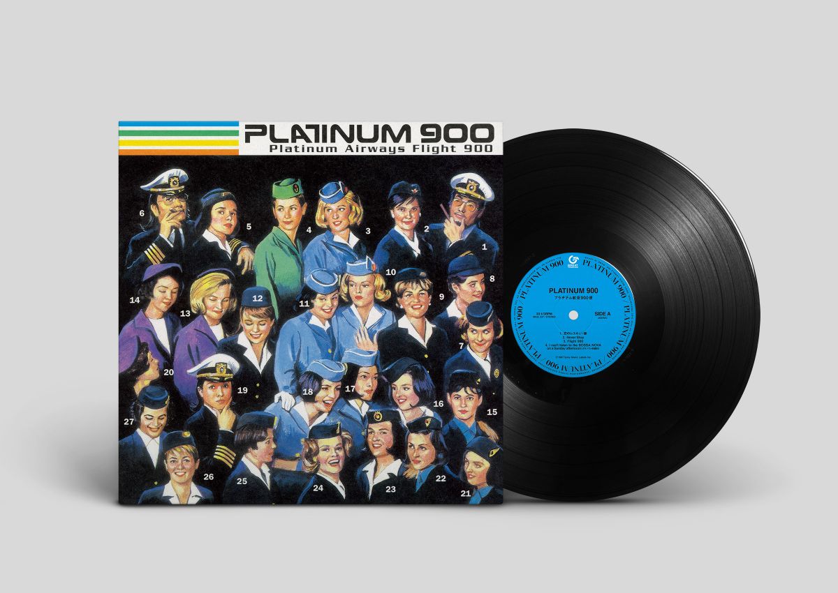 【新品】LP PLATINUM 900 プラチナム航空900便 MHJL237 GREAT TRACKS 未開封 /00260