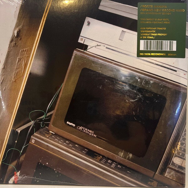 【新品】英2discs LP Roots Manuva Brand New Second Hand (25th Anniversary Edition) BD010R Big Dad..