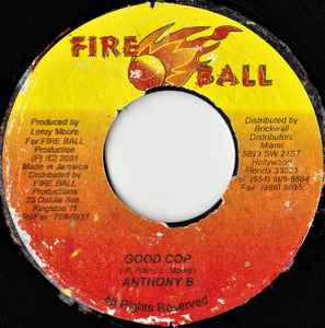 【中古】7” Anthony B Good Cop NONE Fire Ball Records /00080