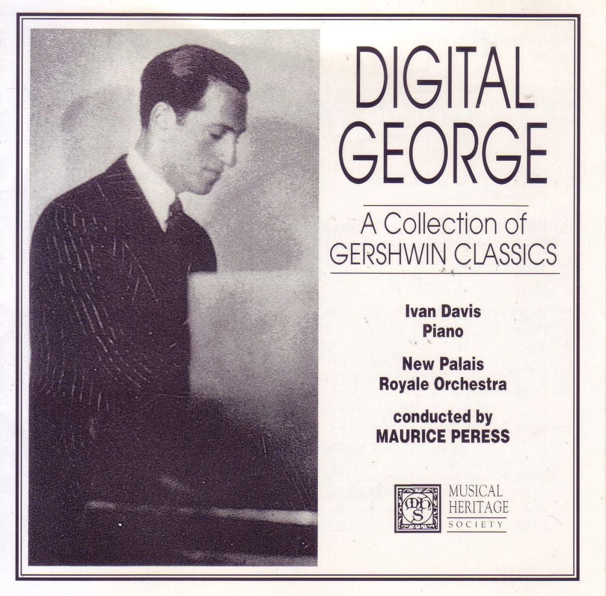 輸入CD George Gershwin Digital George 01612670822 Musicmasters Classic /00110