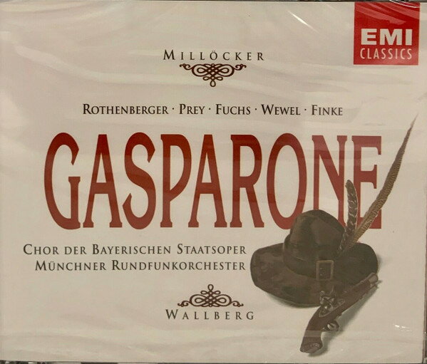 【中古】蘭2CD Prey; Rothenberger Gasparone 5653632 EMI Classics /00220