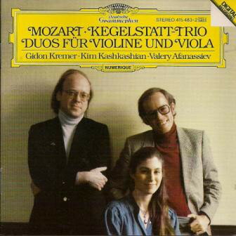 š͢CD Mozart; Kremer Kegelstarr Trio / Duos 4154832 Deutsche Grammo...