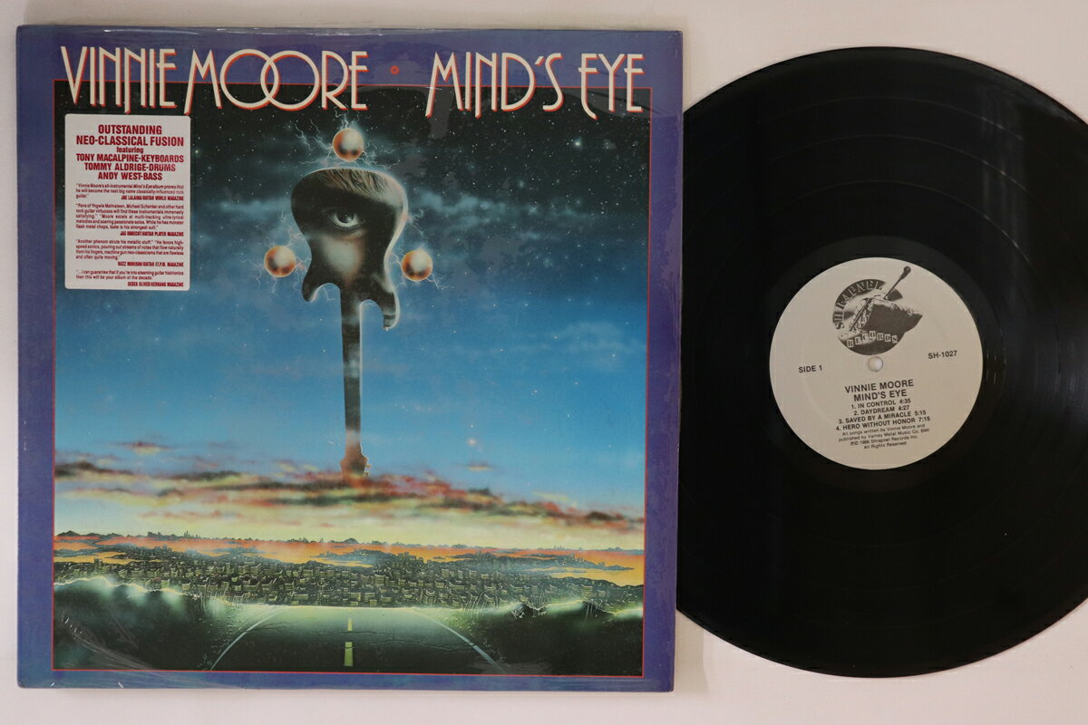 【中古】米LP Vinnie Moore Minds Eye SH1027 SHRAPNEL /00260
