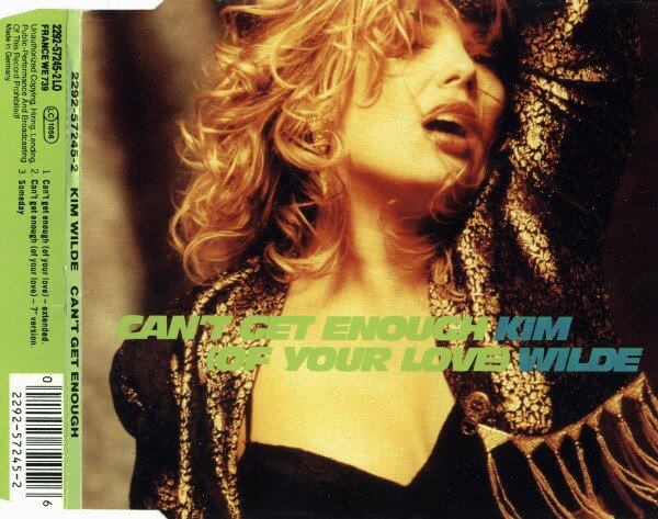 【中古】独CD Kim Wilde Cant get enough.. (Single-CD) 2292572452 MCA Records /00110