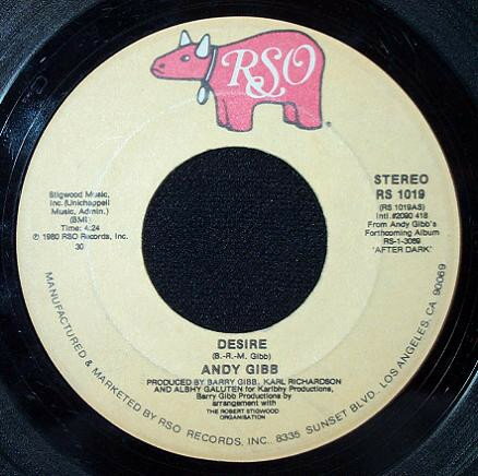 쥳ɥƥ ŷԾŹ㤨֡š7 Andy Gibb Desire RS1019 RSO /00080פβǤʤ638ߤˤʤޤ