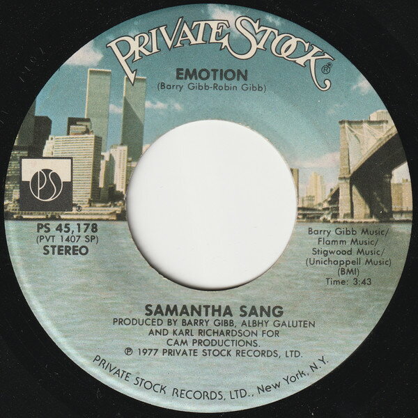 【中古】米7” Samantha Sang Emotion PS45178 Private Stock /00080