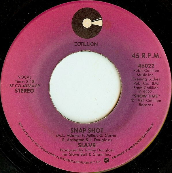 楽天レコードシティ 楽天市場店【中古】米7” Slave Snap Shot 46022 Cotillion /00080