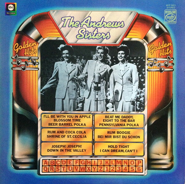 ・アーティスト Andrews Sisters ・タイトル Golden Hits ・レーベル・型番 Music For Pleasure MFP50311 ・フォーマット LPレコード ・コンディション(盤) 良い (VG+) ・コンディション(ジャケット) 良い (VG+) ・コンディション(帯) オビなし ・特記事項 【盤に薄い跡】【カバーにテープ付着】 サンプル画像です。実際の商品の画像ではありません 商品写真はバーコード/カタログ番号に対応したサンプル画像ですので、お送りする商品の画像ではありません。帯やライナーなどの付属品は、特記事項に記載されている場合のみ含まれます。プロモやカラーレコードなどの仕様についても、該当する場合のみ特記事項に記載しています。 【ご購入前に必ずご確認ください】 ・本店サイト(www.recordcity.jp)とは価格、送料が違います ・本店サイト、その他支店のオーダーとは同梱発送できません ・注文確定後に別の注文を頂いた場合、注文同士の同梱は致しかねます。 ・別倉庫から発送しているため、店頭受け渡しは対応しておりません ・一部商品は他の通販サイトでも販売しているため、ご注文のタイミングによっては商品のご用意ができない場合がございます。 ・土日祝日はお休みです 金曜・祝前日9時以降のご連絡またはご入金は、返答または発送が週明け・祝日明けに順次対応となります。 ・ご購入後のキャンセル不可 ご購入後のキャンセルはいかなる理由においてもお受けできません。ご了承の上、ご購入くださいませ。 ・日本郵便(ゆうパック/ゆうメール)によるお届けになります。 ・中古品であることをご理解ください 当ストアでは中古商品を主に販売しております。中古品であることをご理解の上ご購入ください。また、一部商品はRecordCityオンラインストアで試聴可能です。 ・返品について お客様のご都合による返品は一切承っておりません。 表記の内容と実際の商品に相違がある場合、また針飛び等で返品・返金をご希望される場合は、商品の到着後1週間以内にご連絡ください。商品の返送をこちらで確認後、キャンセル・返金を行います。 コンディションVG以下の商品は返品できません。プレイに影響のない表面のこすれ傷、プレス起因のノイズ盤は返品の対象外です。 【コンディション表記】 ・ほぼ新品(M-)(Like New) 完全な新品。未使用。当店ではほぼ使用しません ・非常に良い(EX)(Excellent) 中古盤として美品な状態。わずかな経年を感じるものの傷みを感じさせない、当店基準で最高の状態 ・良い(VG+)(Very Good Plus) 丁寧に扱われた中古品で、軽い使用感がみられる。 ・可(VG)(Acceptable) 使い込まれた中古品で、「良い」よりもさらに使用感がみられる。 ・悪い(VG-)(Bad) 状態が悪いアイテム。使用の保障はなく、再生不可、針飛び、目立つノイズがあるかもしれない。状態によるクレーム不可。返品不可。 ・非常に悪い(G)(Very Bad) 「悪い」よりさらに状態が悪いアイテム。使用の保障はなく、再生不可、針飛び、目立つノイズがあるかもしれない。状態によるクレーム不可。返品不可。 ・ジャンク(Fair)(Junk/Fair) 割れている、反っている、水ダメージがある、カビ、ジャケットが分離している、ひどい書き込み、ひどい擦れなど最低の状態。使用の保障はなく、再生不可、針飛び、目立つノイズがあるかもしれない。状態によるクレーム不可。返品不可。 ・ジャンク(Poor)(Junk/Poor) 割れている、反っている、水ダメージがある、カビ、ジャケットが分離している、ひどい書き込み、ひどい擦れなど最低の状態。使用の保障はなく、再生不可、針飛び、目立つノイズがあるかもしれない。状態によるクレーム不可。返品不可。