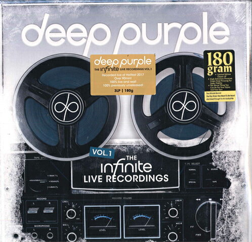 【新品】独3LP Deep Purple The Infinite Live Recordings Vol.1 0212506EMU Ear Music /00920