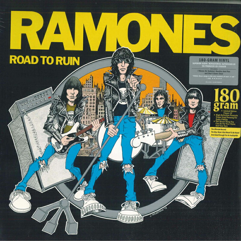 【新品】欧LP Ramones Road To Ruin 603497858262 Sire, Rhino Records /00260