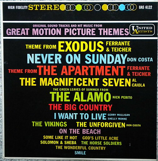 【中古】加LP Various Great Motion Picture Themes UAS6122 United Artists Recor /00260 【中古】加LP Various Great Motion Picture Themes UAS6122 United Artists Recor /00260