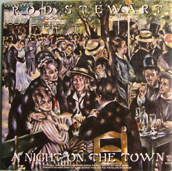 【中古】英LP Rod Stewart A Night On The Town RVLP1 Riva /00260