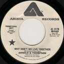 【中古】米7” Arnold & Thompson Why Dont We Live Together AS0178 Arista /00080