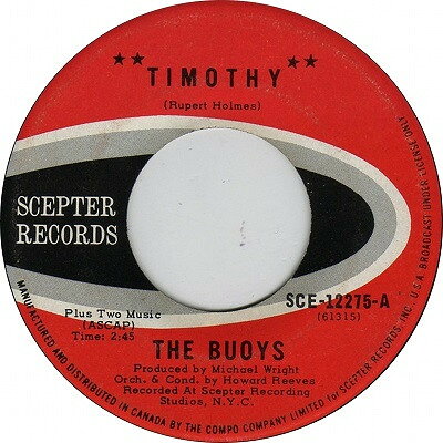 加7” Buoys Timothy SCE12275 SCEPTER /00080