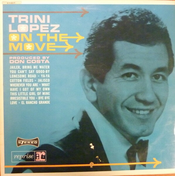 ・アーティスト Trini Lopez ・タイトル On The Move ・レーベル Reprise Records S71233IT ・フォーマット LPレコード ・コンディション(盤) 可 (VG) ・コンディション(ジャケット) 良い (VG+) ・コンディション(帯) オビなし ・特記事項 【盤に目立ったキズ】【カバー折れ/しわ】 サンプル画像です。実際の商品の画像ではありません 商品写真はバーコード/カタログ番号に対応したサンプル画像ですので、お送りする商品の画像ではありません。帯やライナーなどの付属品は、特記事項に記載されている場合のみ含まれます。プロモやカラーレコードなどの仕様についても、該当する場合のみ特記事項に記載しています。 【ご購入前に必ずご確認ください】 ・本店サイト(www.recordcity.jp)とは価格、送料が違います ・本店サイト、その他支店のオーダーとは同梱発送できません ・別倉庫から発送しているため、店頭受け渡しは対応しておりません ・一部商品は他の通販サイトでも販売しているため、ご注文のタイミングによっては商品のご用意ができない場合がございます。 ・土日祝日はお休みです 金曜・祝前日9時以降のご連絡またはご入金は、返答または発送が週明け・祝日明けに順次対応となります。 ・ご購入後のキャンセル不可 ご購入後のキャンセルはいかなる理由においてもお受けできません。ご了承の上、ご購入くださいませ。 ・日本郵便(ゆうパック/ゆうメール)によるお届けになります。 ・中古品であることをご理解ください 当ストアではお客様よりお譲りいただいた中古商品を主に販売しております。中古品であることをご理解の上ご購入ください。また、一部商品はRecordCityオンラインストアで試聴可能です。 ・返品について お客様のご都合による返品は一切承っておりません。 表記の内容と実際の商品に相違がある場合、また針飛び等で返品・返金をご希望される場合は、商品の到着後1週間以内にご連絡ください。商品の返送をこちらで確認後、キャンセル・返金を行います。 コンディションVG以下の商品は返品できません。プレイに影響のない表面のこすれ傷、プレス起因のノイズ盤は返品の対象外です。 【コンディション表記】 ・ほぼ新品(M-)(Like New) 完全な新品。未使用。当店ではほぼ使用しません ・非常に良い(EX)(Excellent) 中古盤として美品な状態。わずかな経年を感じるものの傷みを感じさせない、当店基準で最高の状態 ・良い(VG+)(Very Good Plus) 丁寧に扱われた中古品で、軽い使用感がみられる。 ・可(VG)(Acceptable) 使い込まれた中古品で、「良い」よりもさらに使用感がみられる。 ・悪い(VG-)(Bad) 状態が悪いアイテム。使用の保障はなく、再生不可、針飛び、目立つノイズがあるかもしれない。状態によるクレーム不可。返品不可。 ・非常に悪い(G)(Very Bad) 「悪い」よりさらに状態が悪いアイテム。使用の保障はなく、再生不可、針飛び、目立つノイズがあるかもしれない。状態によるクレーム不可。返品不可。 ・ジャンク(Fair)(Junk/Fair) 割れている、反っている、水ダメージがある、カビ、ジャケットが分離している、ひどい書き込み、ひどい擦れなど最低の状態。使用の保障はなく、再生不可、針飛び、目立つノイズがあるかもしれない。状態によるクレーム不可。返品不可。 ・ジャンク(Poor)(Junk/Poor) 割れている、反っている、水ダメージがある、カビ、ジャケットが分離している、ひどい書き込み、ひどい擦れなど最低の状態。使用の保障はなく、再生不可、針飛び、目立つノイズがあるかもしれない。状態によるクレーム不可。返品不可。