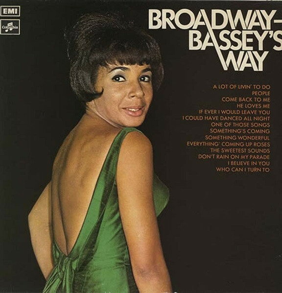 【中古】英LP Shirley Bassey Broadway Basseys Way YAX4508 Columbia /00260