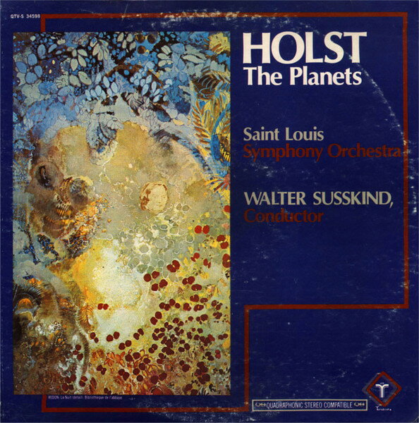 šLP Gustav Holst, Saint Louis Symp The Planets QTVS34598 Turnabout...