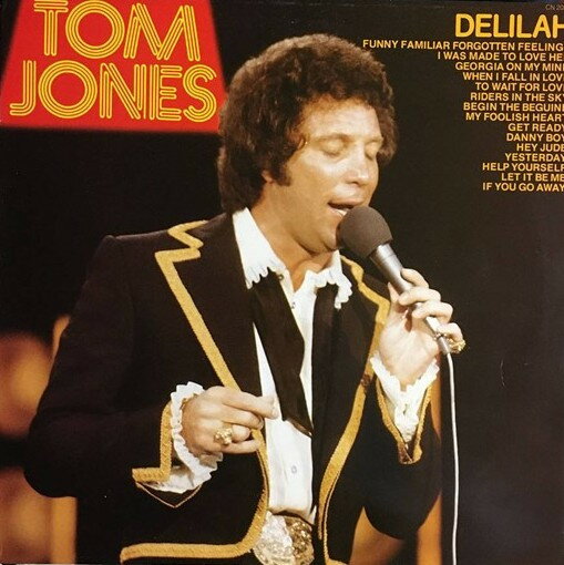【中古】英LP Tom Jones Delilah CN2057 Contour, Pickwick Re /00260