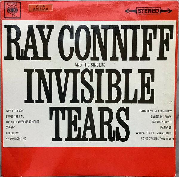 š۱LP Ray Conniff & The Singers Invisible Tears 62449 CBS /00260