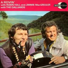 【中古】英LP Robin Hall & Jimmie MacGregor, A Rovin ECS2126 Decca, Eclipse /00260