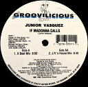 【中古】米2x12” Junior Vasquez If Madonna Calls GM011 Groovilicious /00500