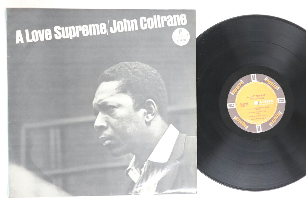 【中古】LP John Coltrane A Love Supreme SH3063 IMPULSE /00260