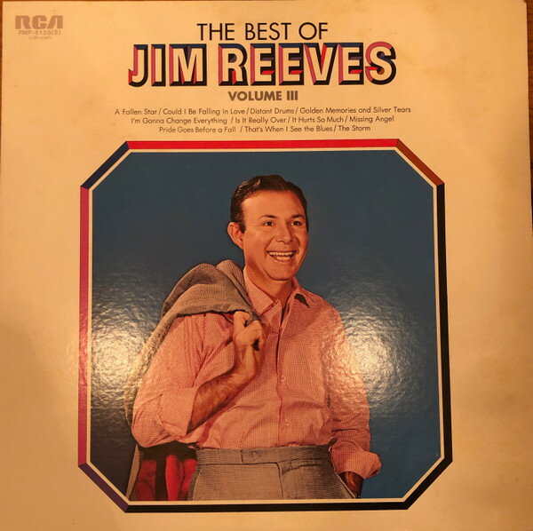 【中古】LP Jim Reeves Best Of Jim Reeves Volume III RMP5128 RCA /00260