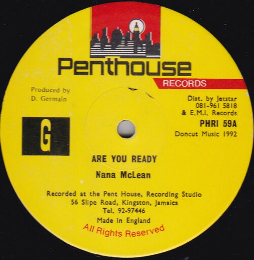 【中古】英12” Nana McLean Are You Ready PHRI59 Penthouse Records /00250 【中古】英12” Nana McLean Are You Ready PHRI59 Penthouse Records /00250