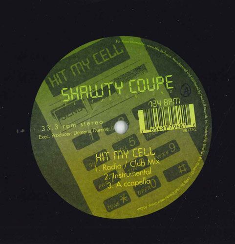 【中古】米12” Shawty Coupe, Jyn Hit My Cell 6548179681 SHO-NUFF /00250