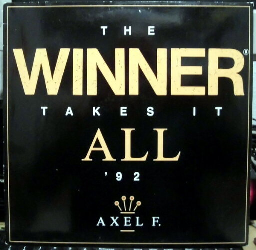 【中古】独12” Axel F. The Winner Takes It All 92 8639711 Polydor /00250 【中古】独12” Axel F. The Winner Takes It All 92 8639711 Polydor /00250