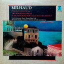 【中古】米LP Darius Milhaud - Grant Johanne Piano Concerto No. 2 / The Household Muse...