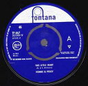 【中古】英7” Ronnie & Peggy This Little Heart TF467 Fontana, Ritz Record /00080