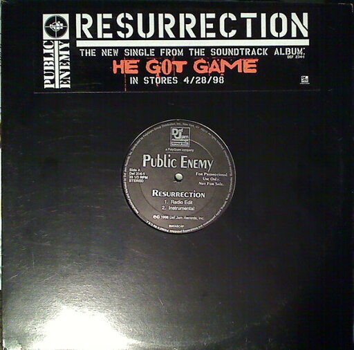 【中古】米12” Public Enemy Resurrection DEF2341 Def Jam Recordings G /00250 【中古】米12” Public Enemy Resurrection DEF2341 Def Jam Recordings G /00250