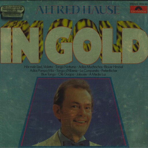 【中古】独LP Alfred Hause In Gold 2459169 POLYDOR /00260 【中古】独LP Alfred Hause In Gold 2459169 POLYDOR /00260