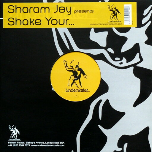 【中古】英12” Sharam Jey Shake Your... H20030 Underwater Records /00250 【中古】英12” Sharam Jey Shake Your... H20030 Underwater Records /00250